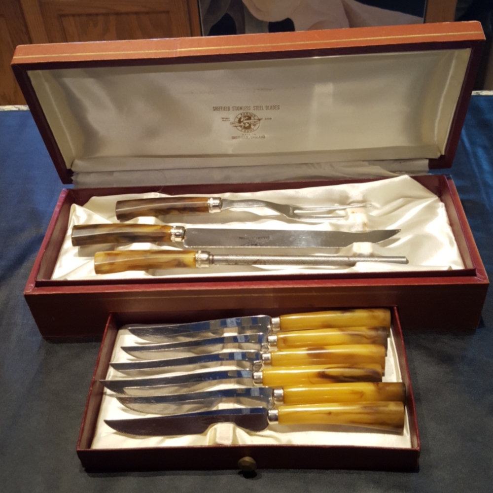 E. Parker & Sons 9 piece Set, Vintage